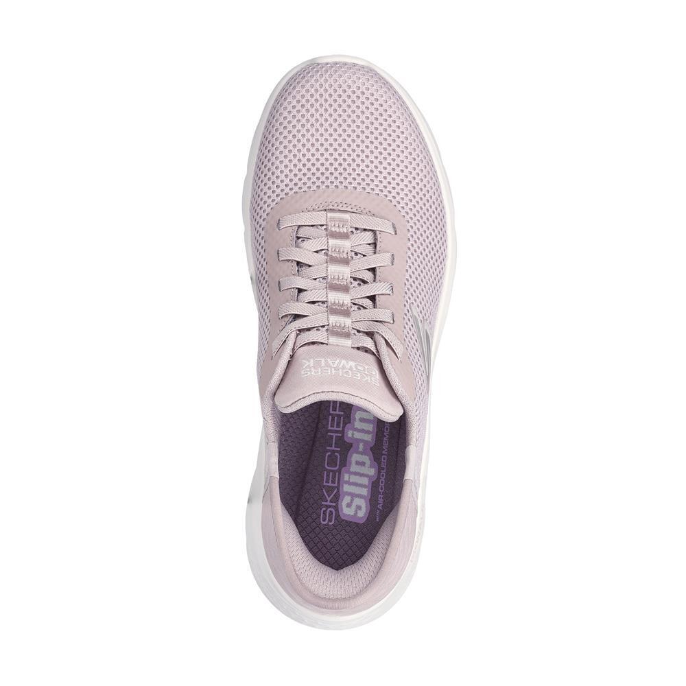 Schoenen Skechers Slippers Go Walk Flex Grand Entry Violett 3/5
