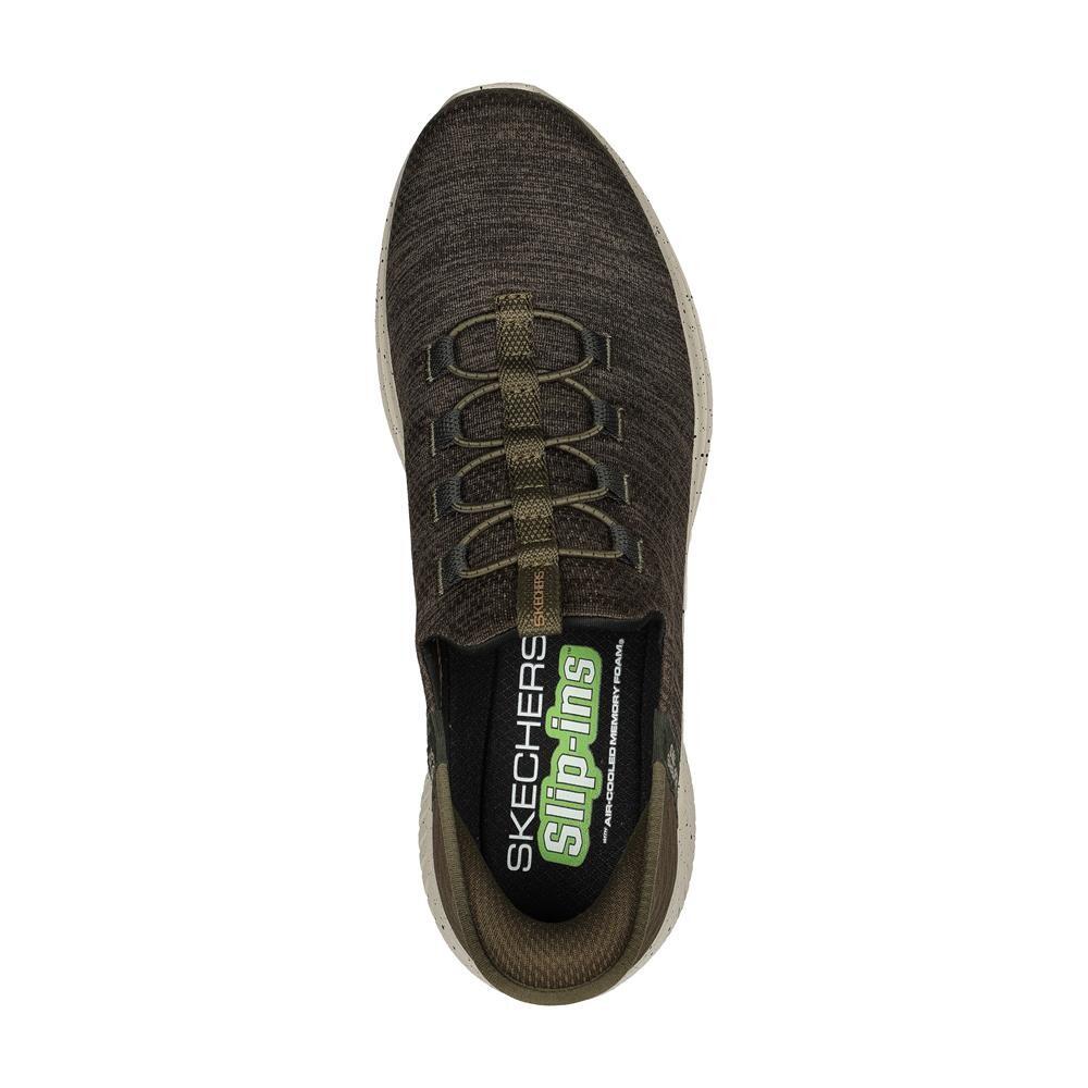 Baskets HOMME Skechers Slip-ins Ultra Flex 3 Right Away KAKI 4/5