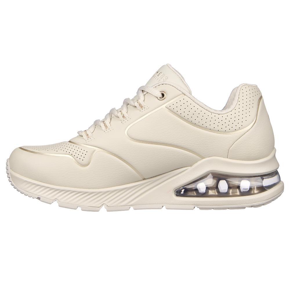 Baskets FEMME Skechers Uno 2 - Golden Trim  Ofwhitte 5/5