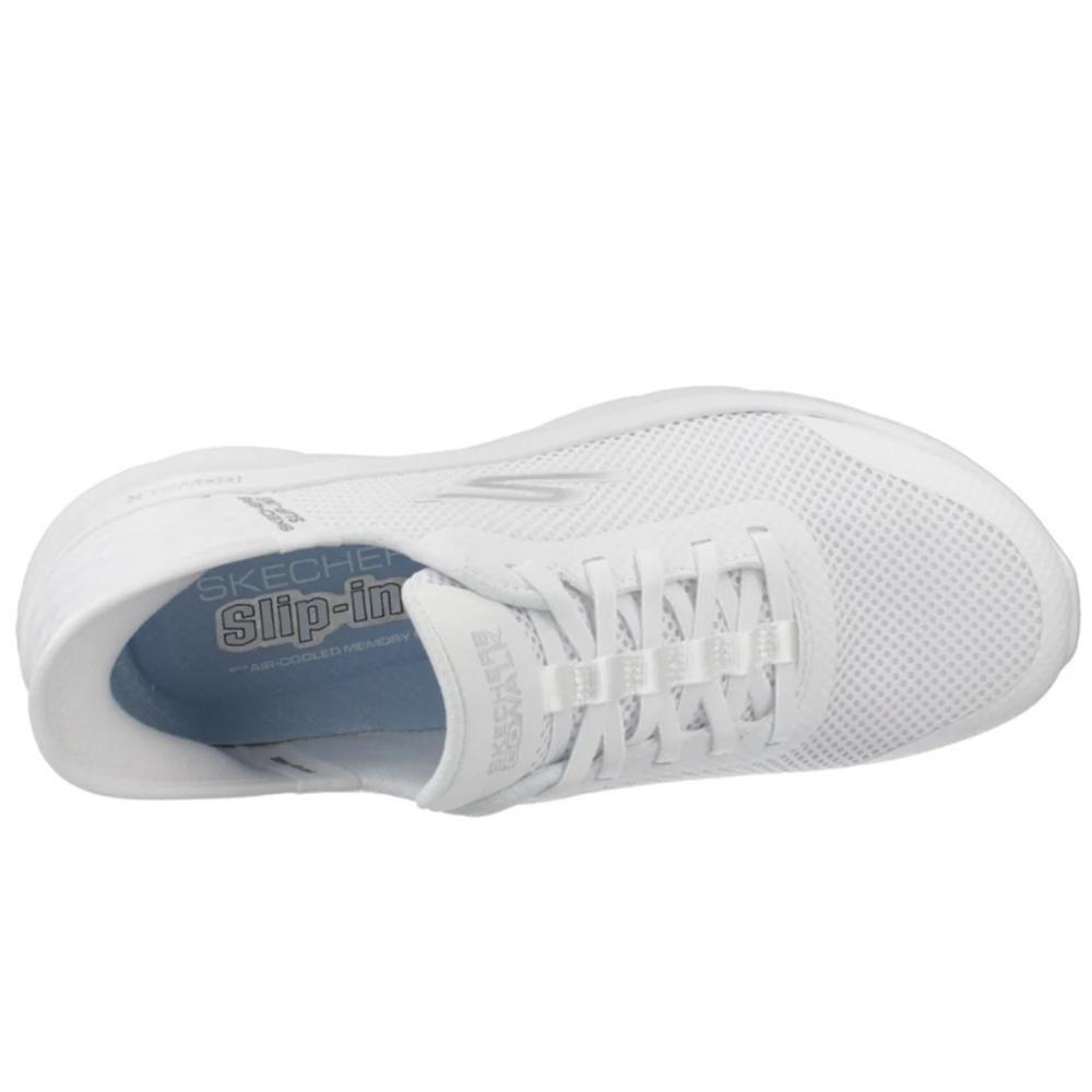 Chaussures pour femme Skechers Go walk blanc 5/5