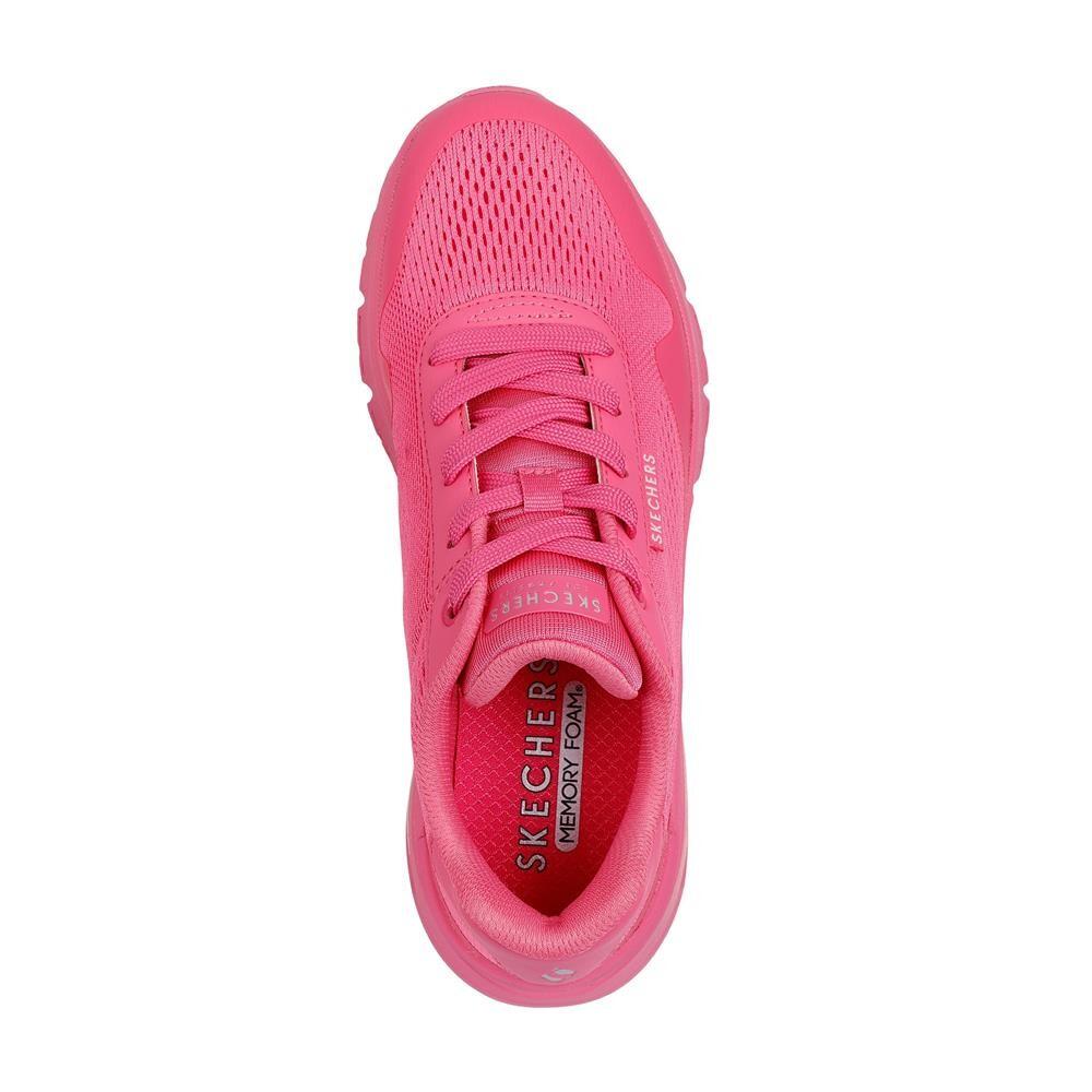 Y Original Turnschuh DAMEN Skechers Uno Air Fresh One Magemta 4/6