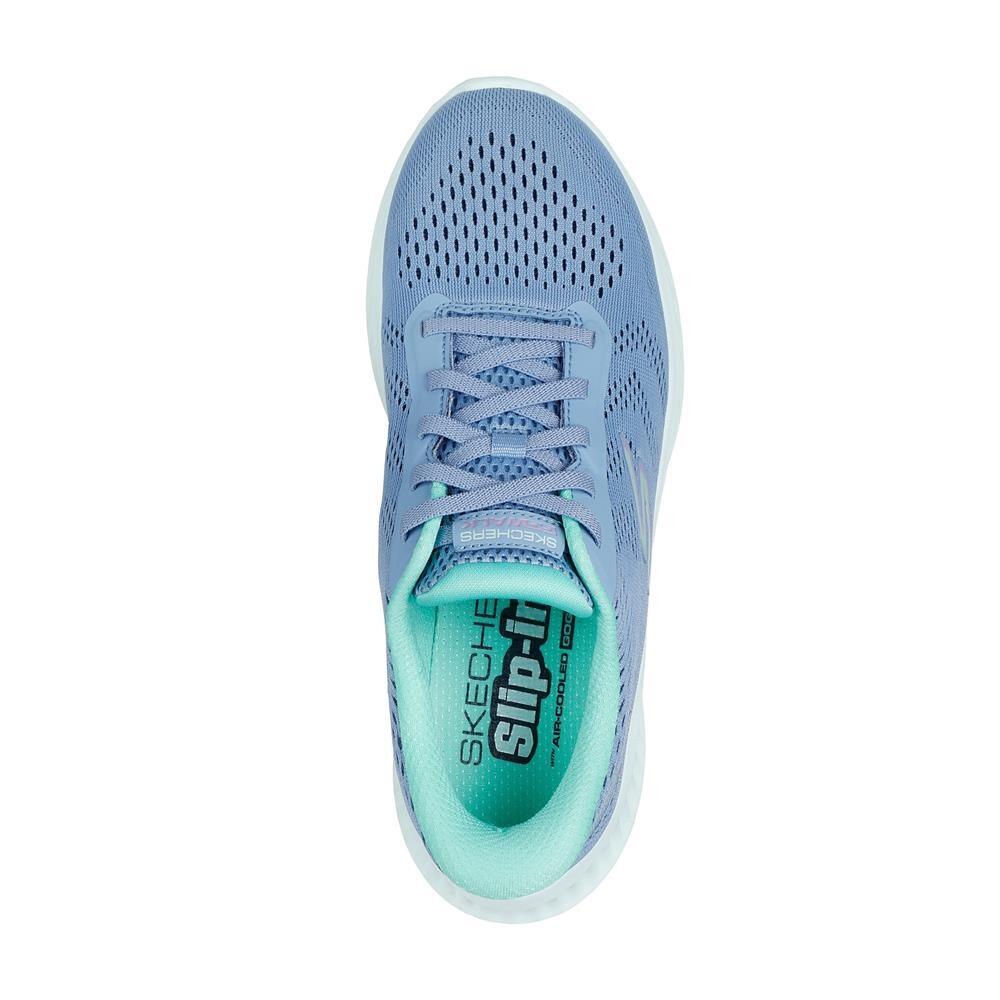 Zapatilla Mujer Skechers Slip-ins Go Walk Now-sarahi Azul 4/7