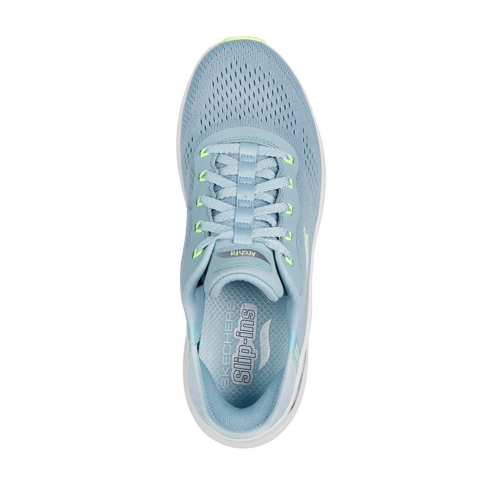 Zapatilla Mujer Skechers Slip-ins Arch Fit 2-0 Glow Easy Chic Azul 4/5