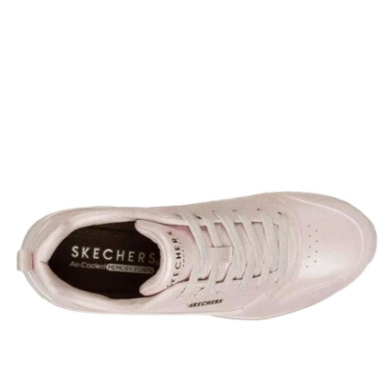 Baskets FEMME Skechers Uno Air Galactic Gal Metalizado ROSE