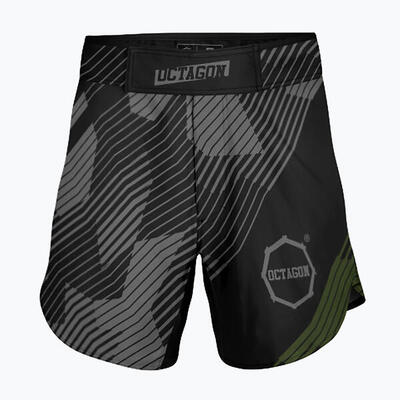 Heren octagon broken line mma training shorts