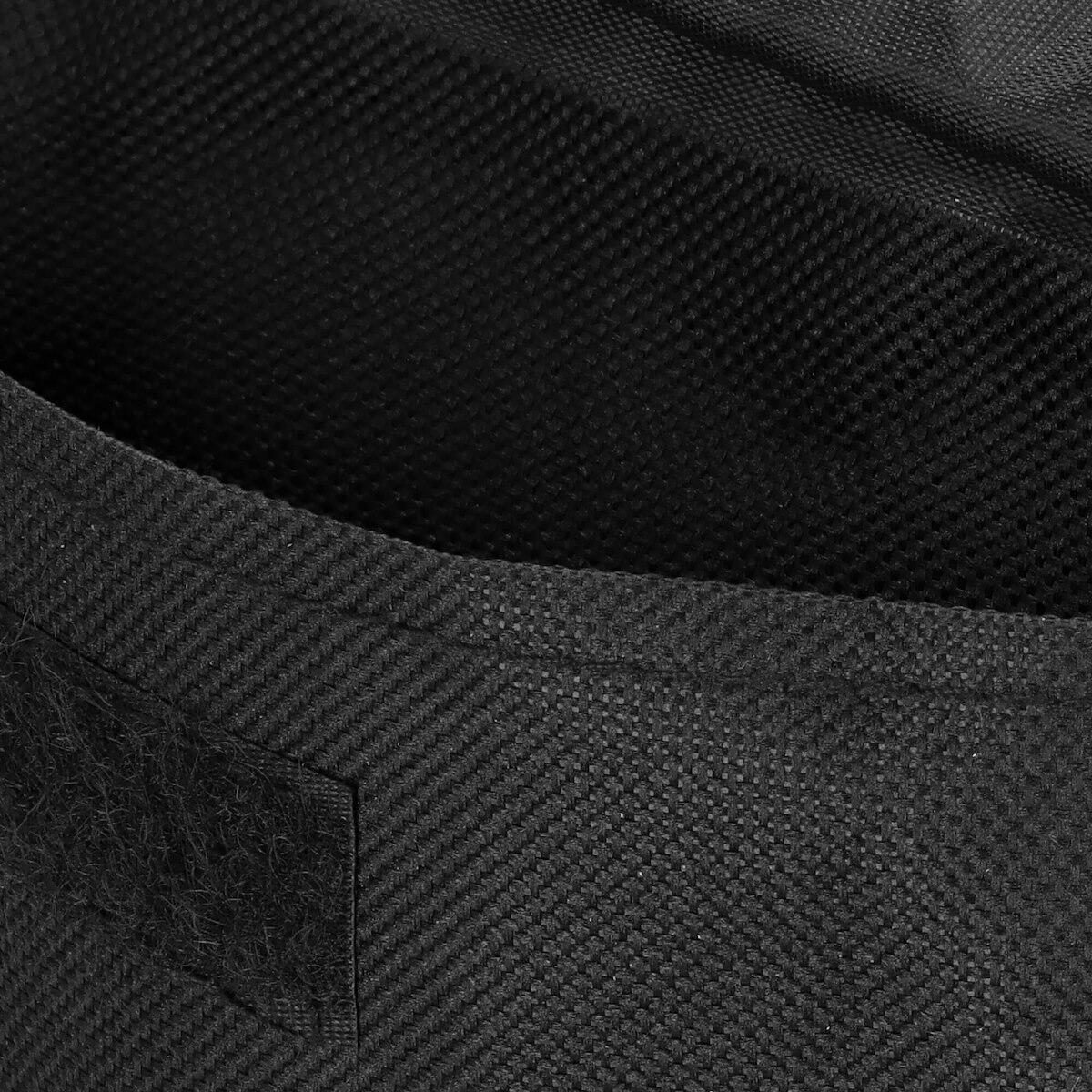 Torba rowerowa na bagażnik sakwa 14L szaro-czarna 3/7