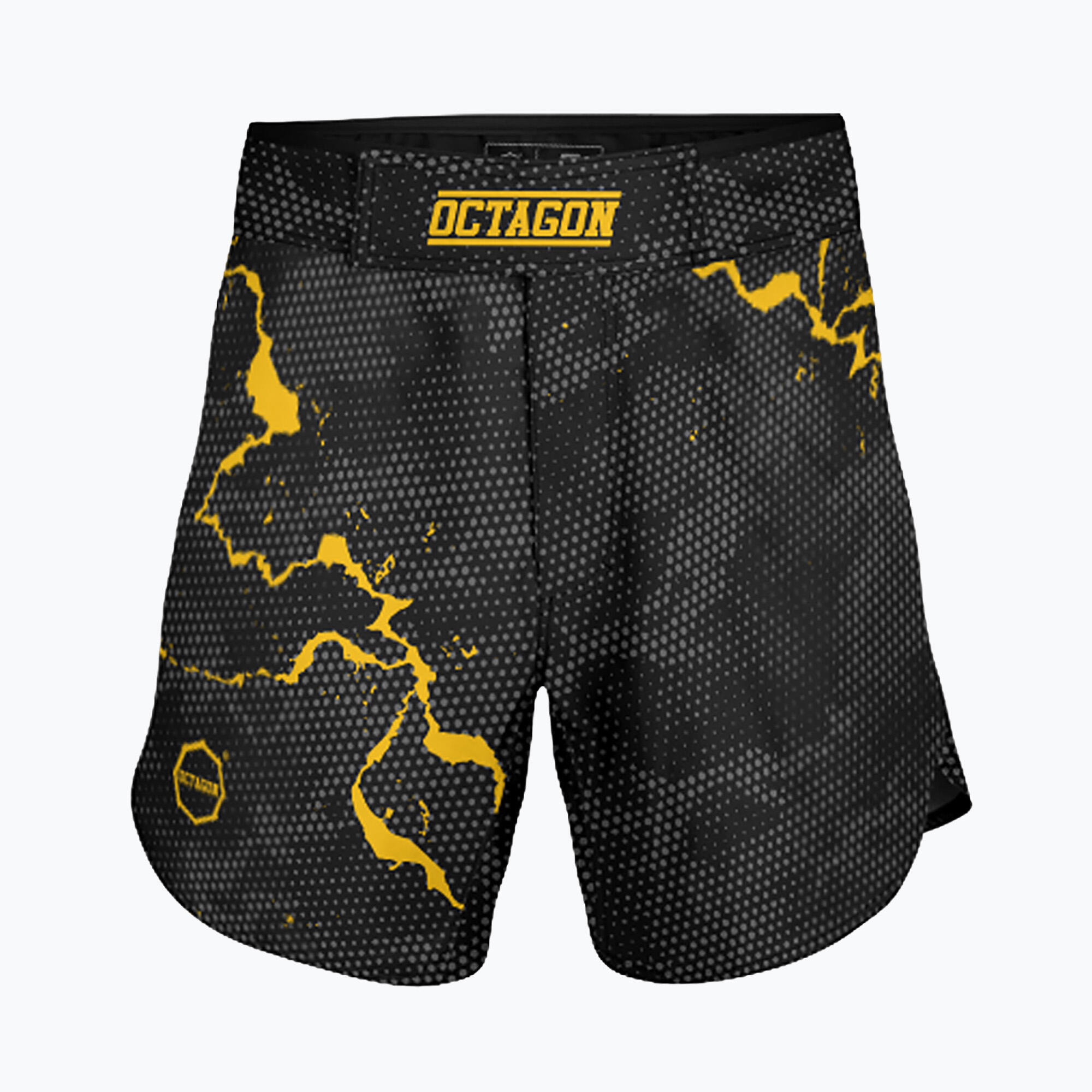OCTAGON Pantaloncini da allenamento MMA Octagon Marble Camo da uomo