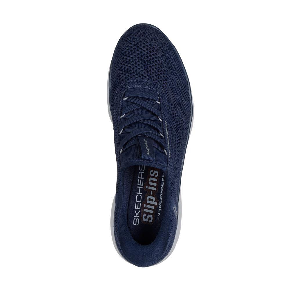 Baskets HOMME Skechers Slip-ins Summits -perfo mesh   BLEU 4/5
