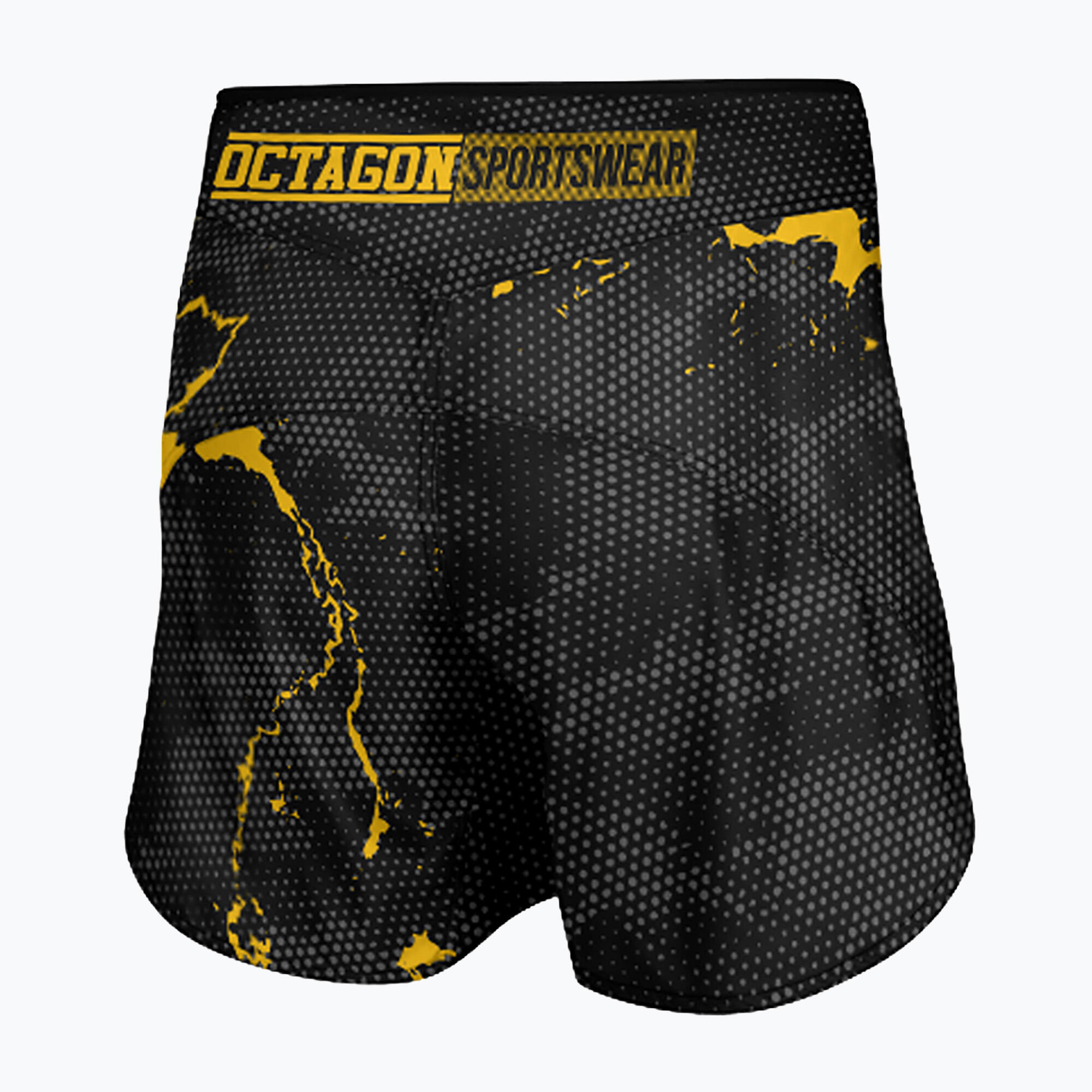Pantaloncini da allenamento MMA Octagon Marble Camo da uomo 2/5
