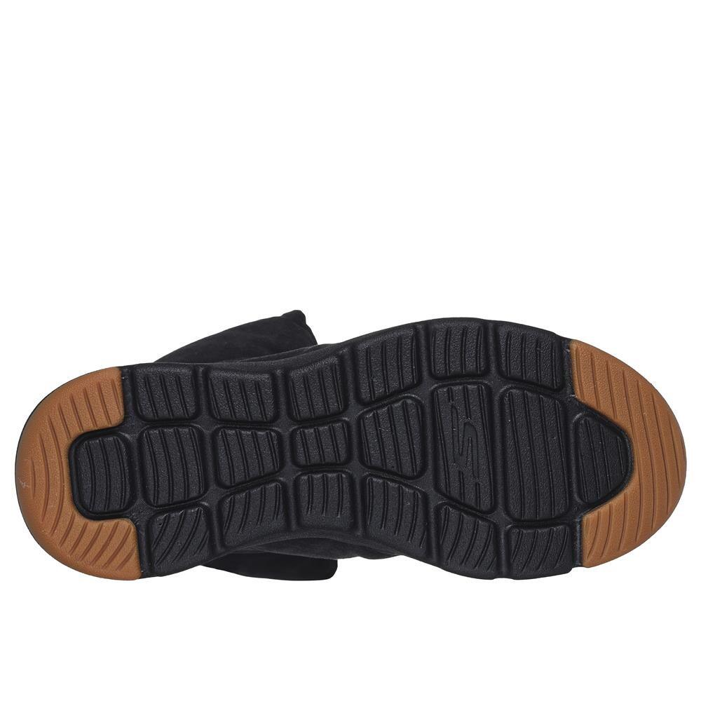 Comodo Y Calido Botin Mujer Skechers Glacial Ultra-trend Up Negro 4/5