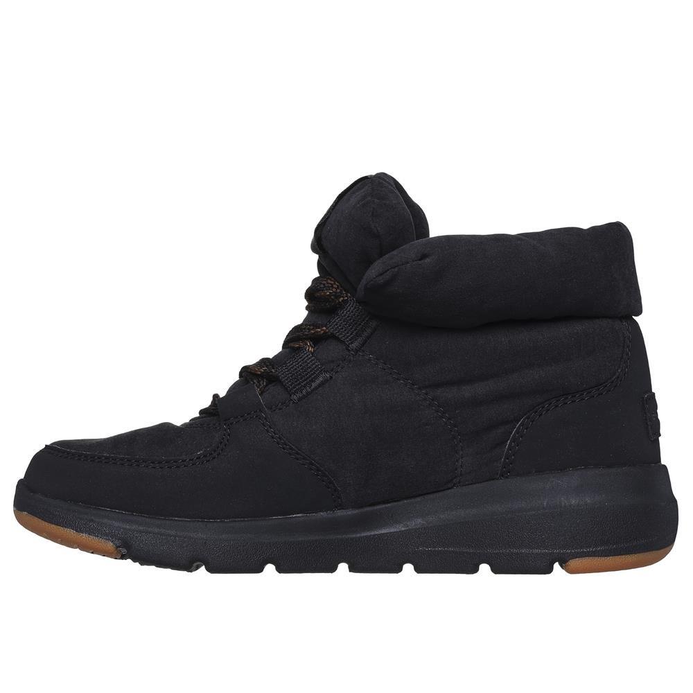 Comodo Y Calido Botin Mujer Skechers Glacial Ultra-trend Up Negro 5/5