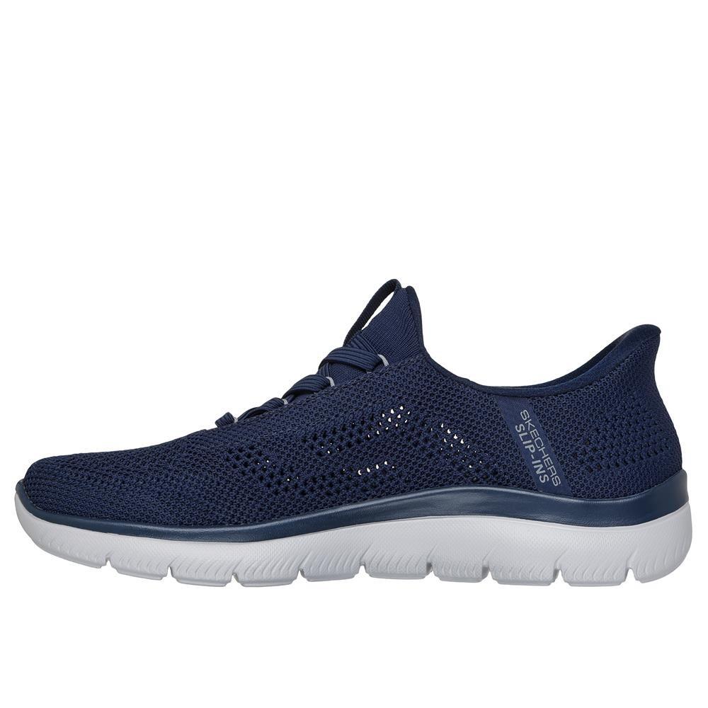 Baskets HOMME Skechers Slip-ins Summits -perfo mesh   BLEU 5/5