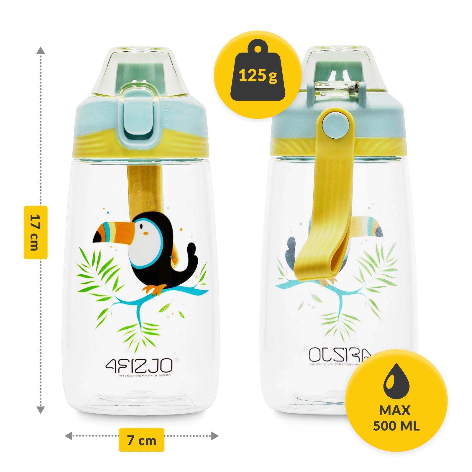 Kinder Trinkflasche 4FIZJO 500 ml 3/7