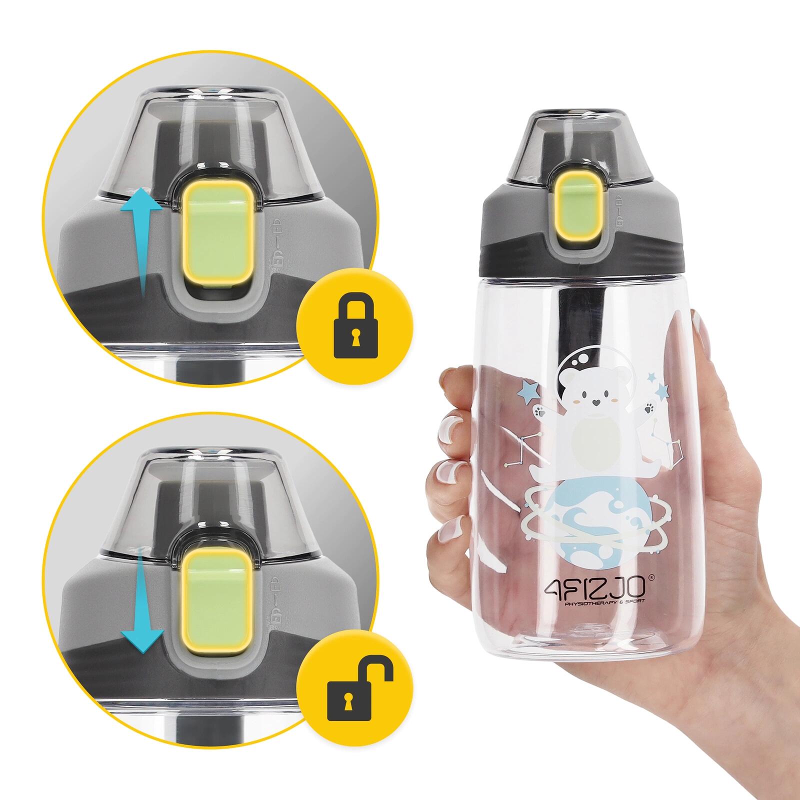 Kinder Trinkflasche 4FIZJO 500 ml 2/7