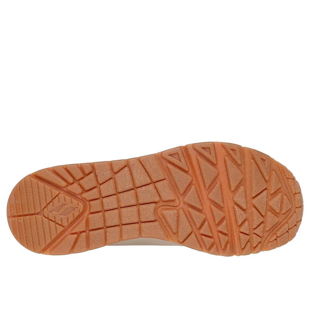 Baskets Camara Aire FEMME Skechers Uno Air Shimmer Away Nude 3/5