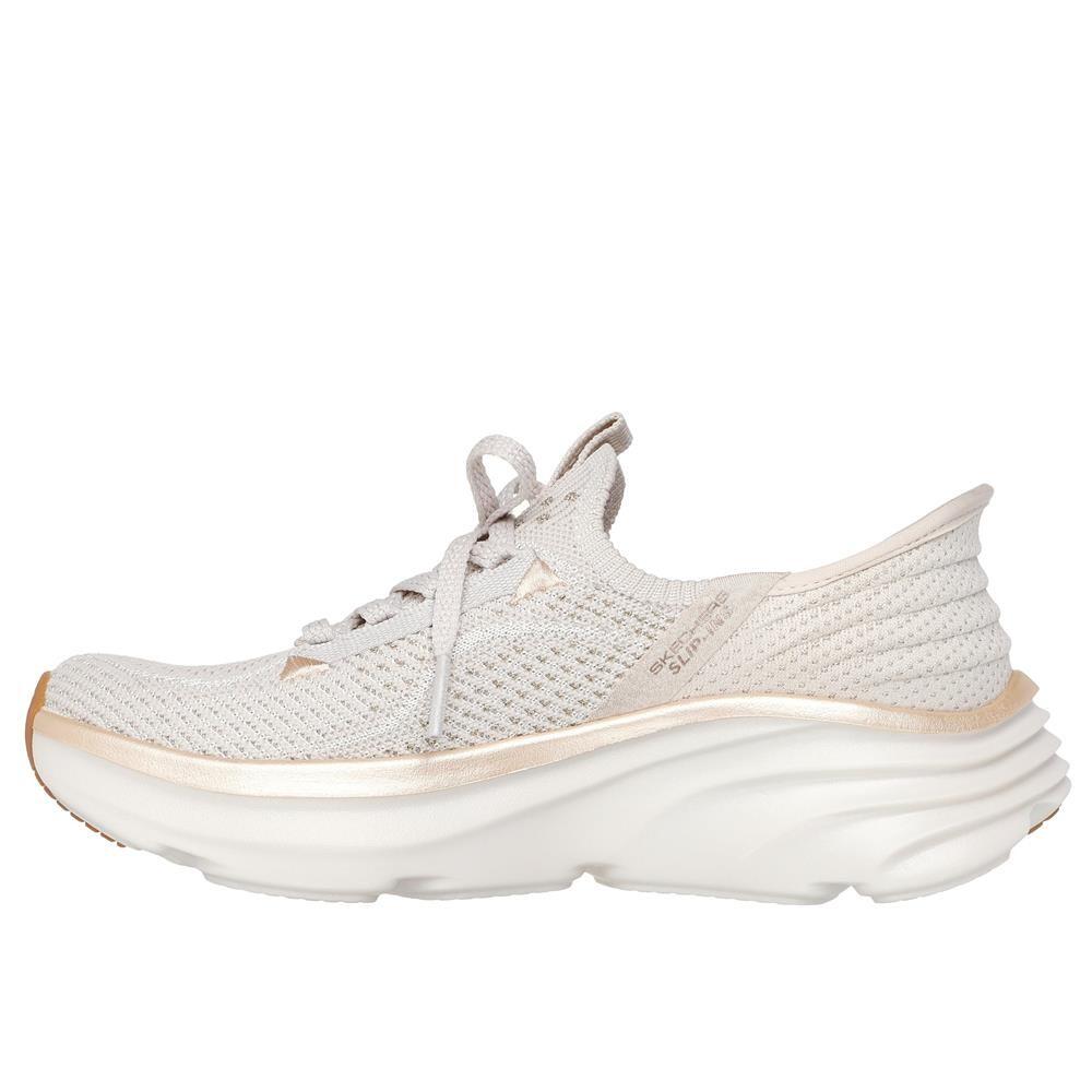 Turnschuh DAMEN Skechers Slip-ins D'lux Vapor Mesh BEIGE 5/5