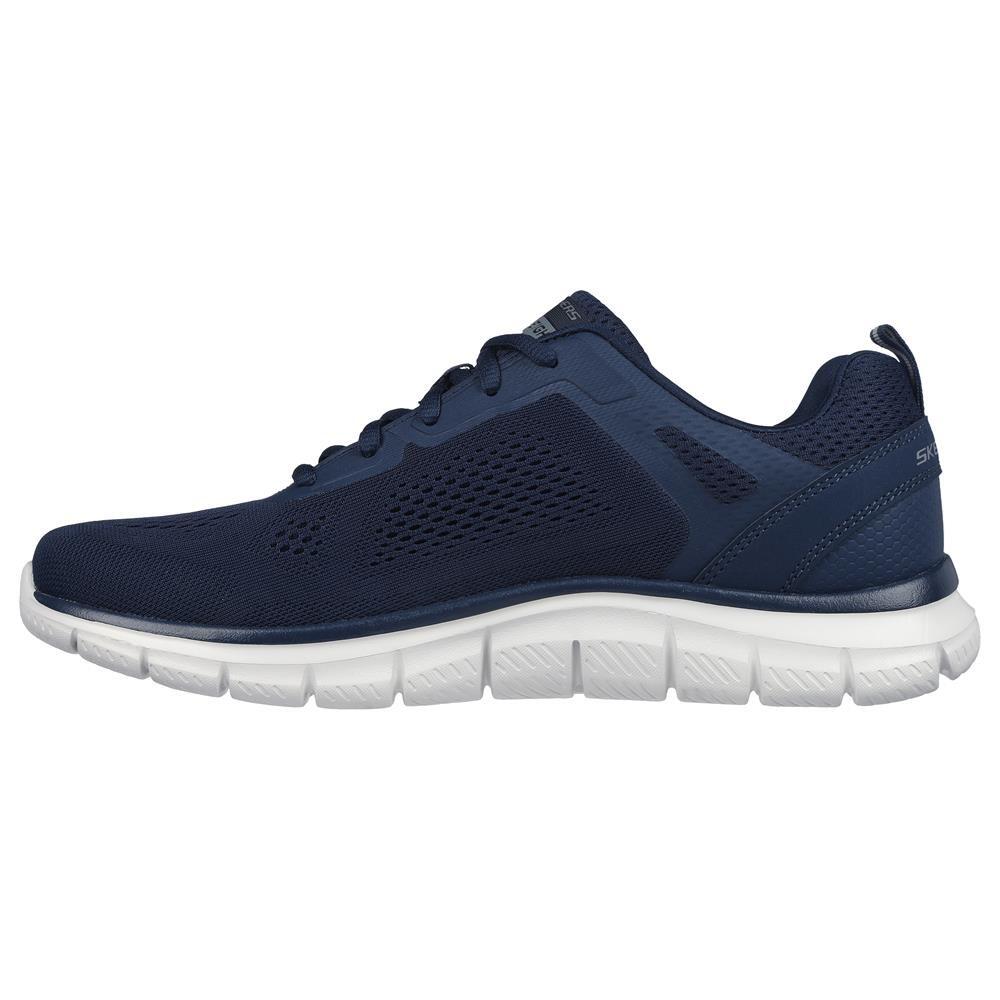 Baskets HOMME Skechers Track Broader tissu BLEU 5/5