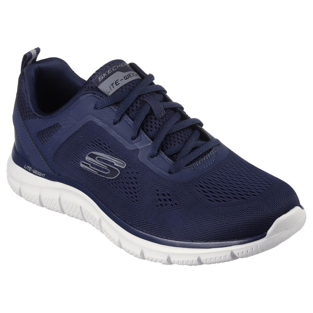 Baskets HOMME Skechers Track Broader tissu BLEU 2/5