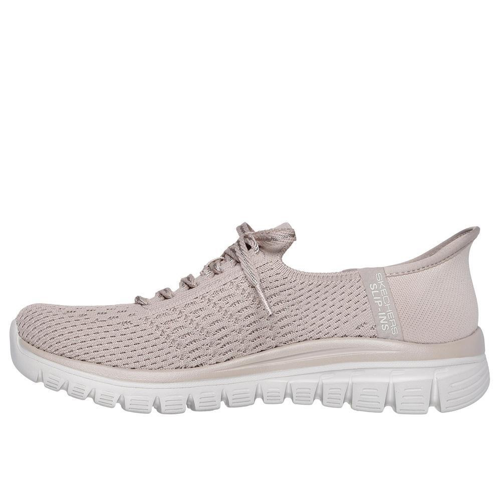 Baskets FEMME Skechers Slip-ins Graceful First Blush GRIS 5/5