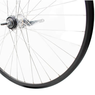 Roue arrière Roland 28 pouces Nexus 3 ZAC2000 noire.
