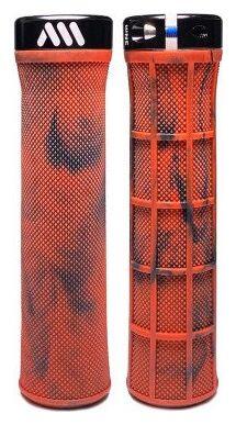 ALL MOUNTAIN STYLE Paar All Mountain Style AMS Berm Red Camo Grips