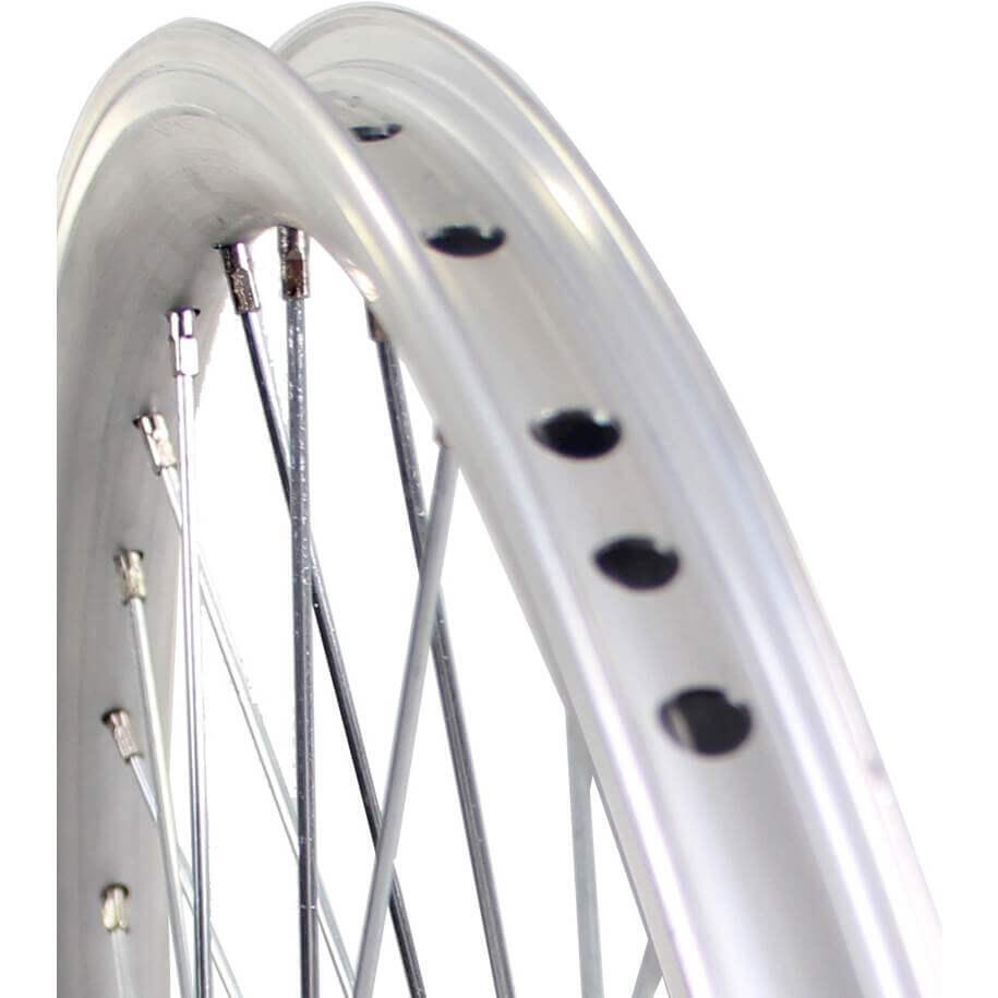 Roland - Roue Arrière Roland 26 X 175 Moyeu De Frein Aluminium Profil En V Argent - Moyeu De Roue De Vélo - Taille Unique - Decathlon