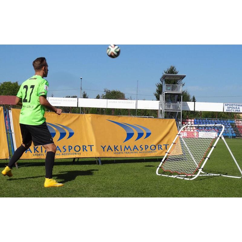 Rebounder Yakimasport 110x110 cm | trening techniki i refleksu | regulowany kąt