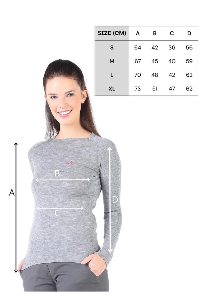 Koszulka termoaktywna damska Woolona Alize 100% Merino