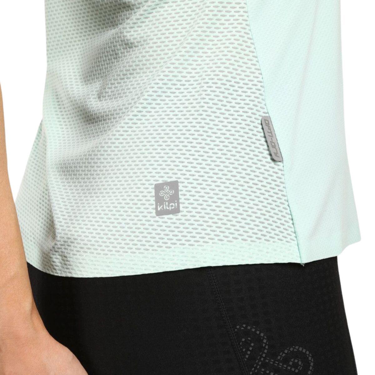 Camiseta sin mangas running transpirable SIEN-W mujer KILPI Verde menta 4/5
