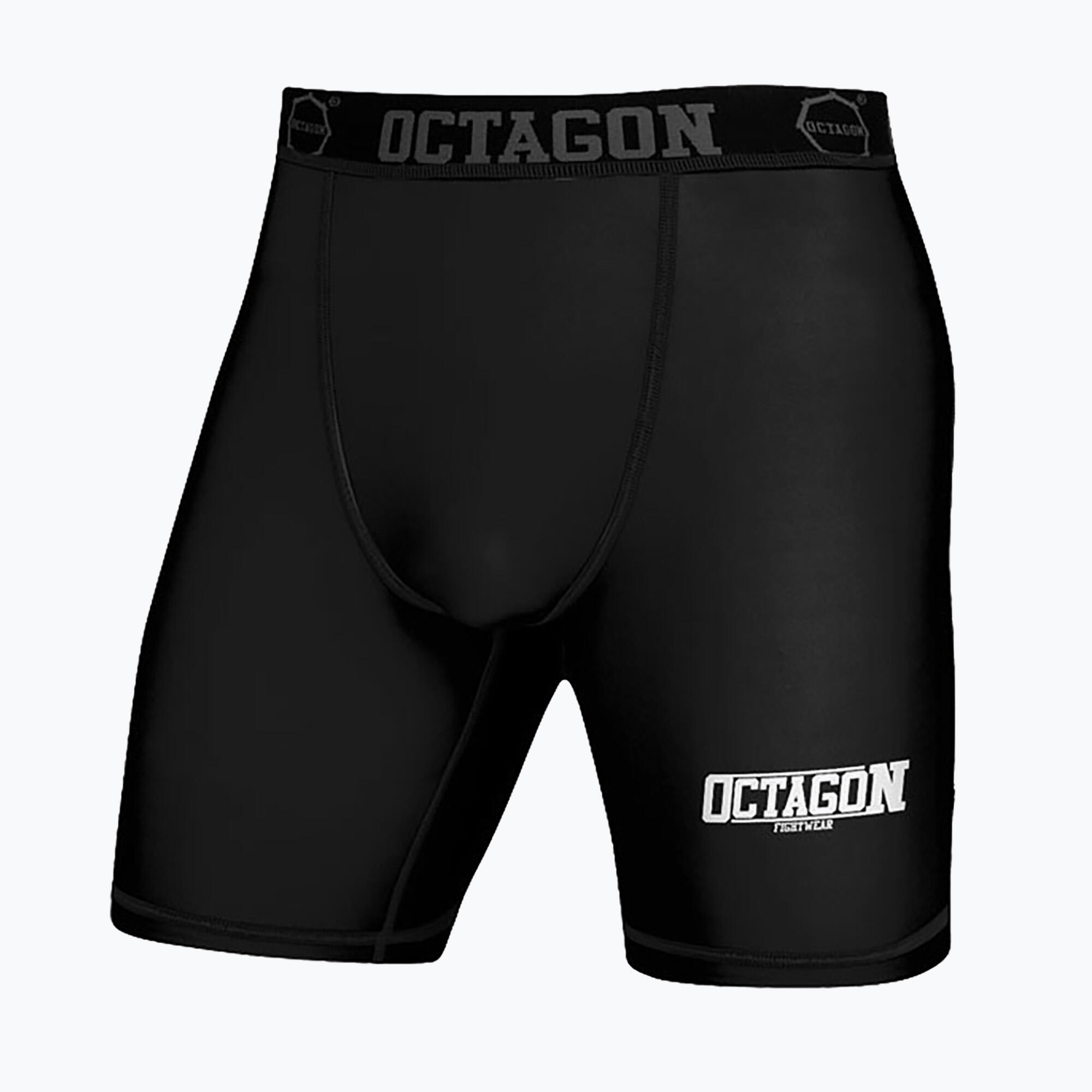 Octagon - Short De Compression Octagon Fight Wear Pour Homme - Short - Noir - 48 Xl - Decathlon