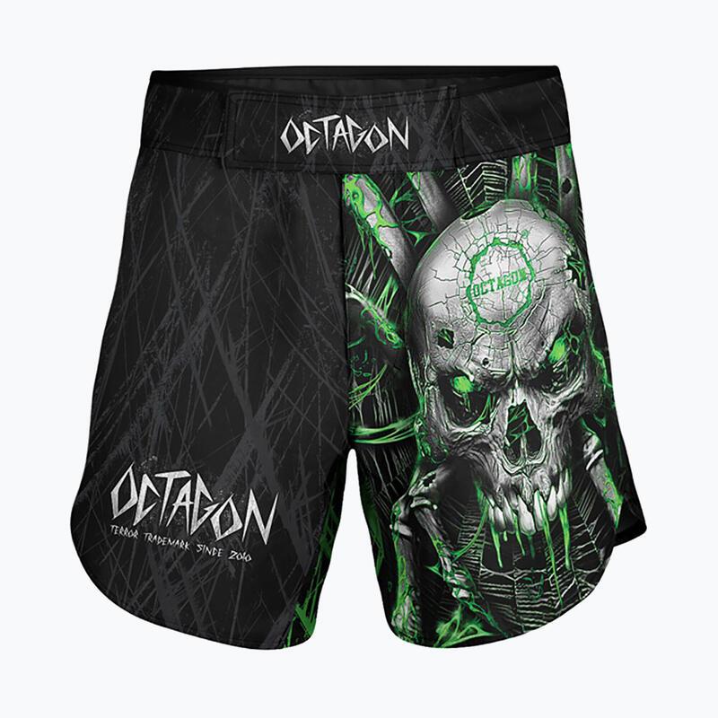 Spodenki treningowe męskie Octagon Spiderskull MMA