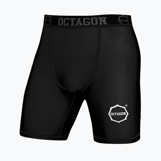 Octagon Logo Herren-Kompressionsshorts