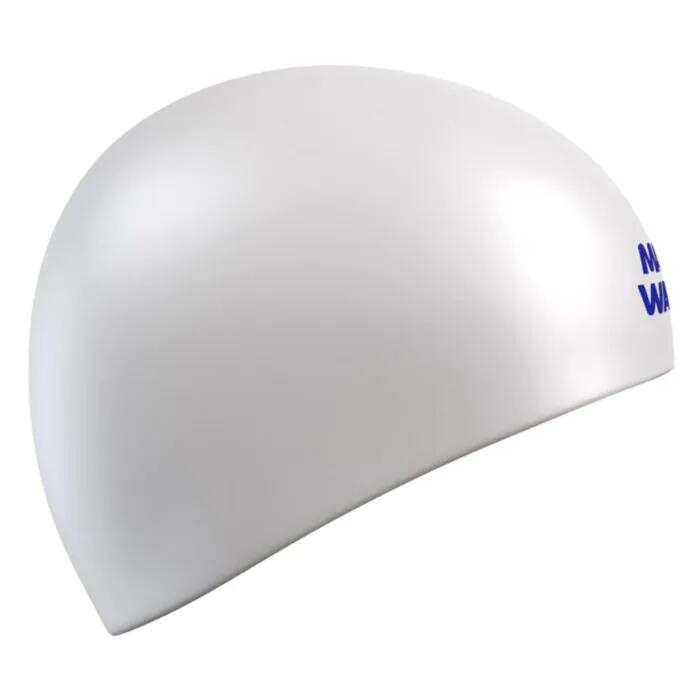 Bonnet de bain Mad Wave Reverse Champion Blanc / Bleu