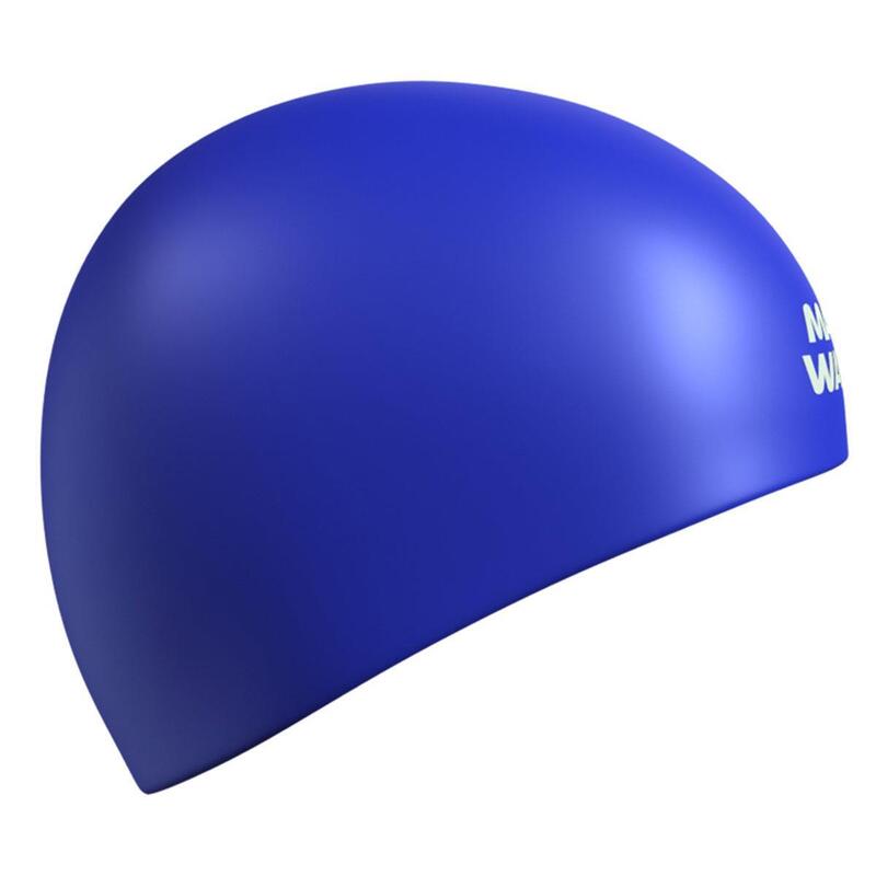 Bonnet de bain Mad Wave Reverse Champion Blanc / Bleu