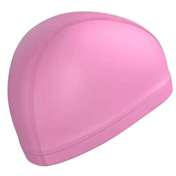 Gorro de natación poliuretano PUT Coated Rosa 2/4