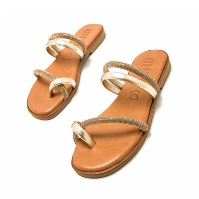 Sandalias Planas Mujer Mustang Rosa