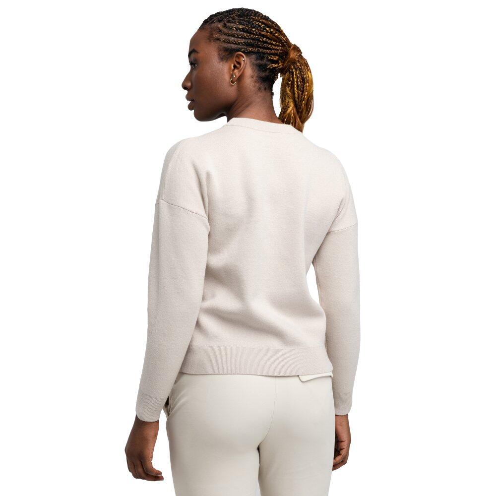 Pull de golf femme Birdie Sand Beige 2/6