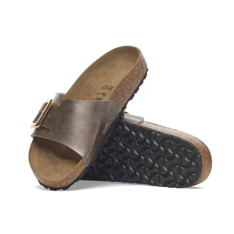 Sandales Bio Femme Birkenstock Catalina Métallisé 4/5