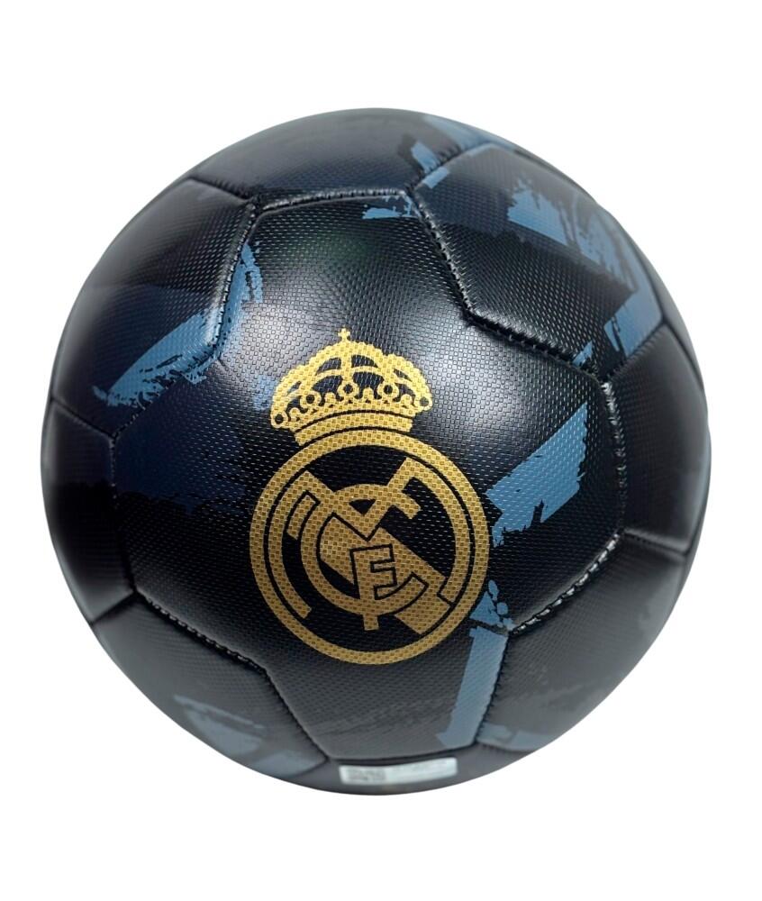 Bola de futebol preta oficial do real madrid