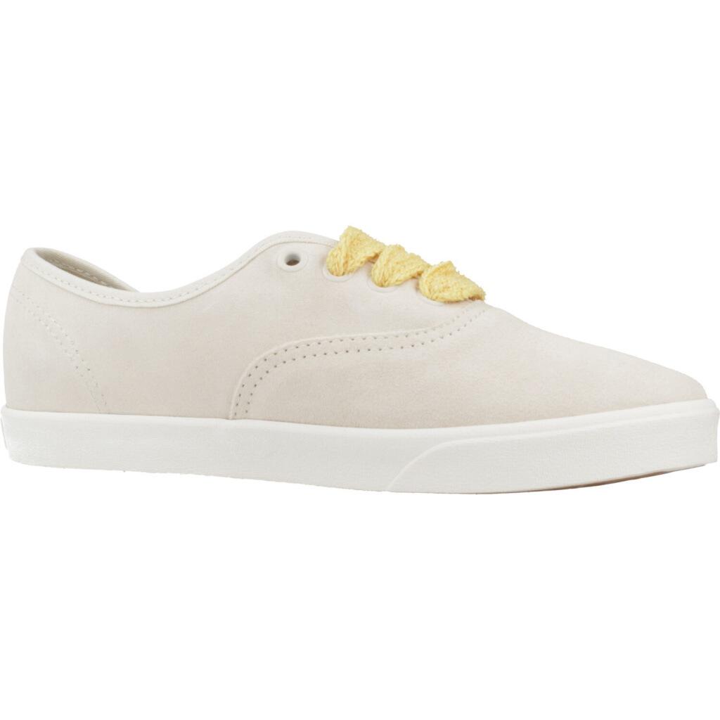 Baskets Vans Modèle Authentic Lowpro Fat L Couleur Beige 5/5