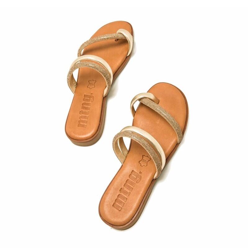 Sandalias Planas Mujer Mustang  Rosa 4/5