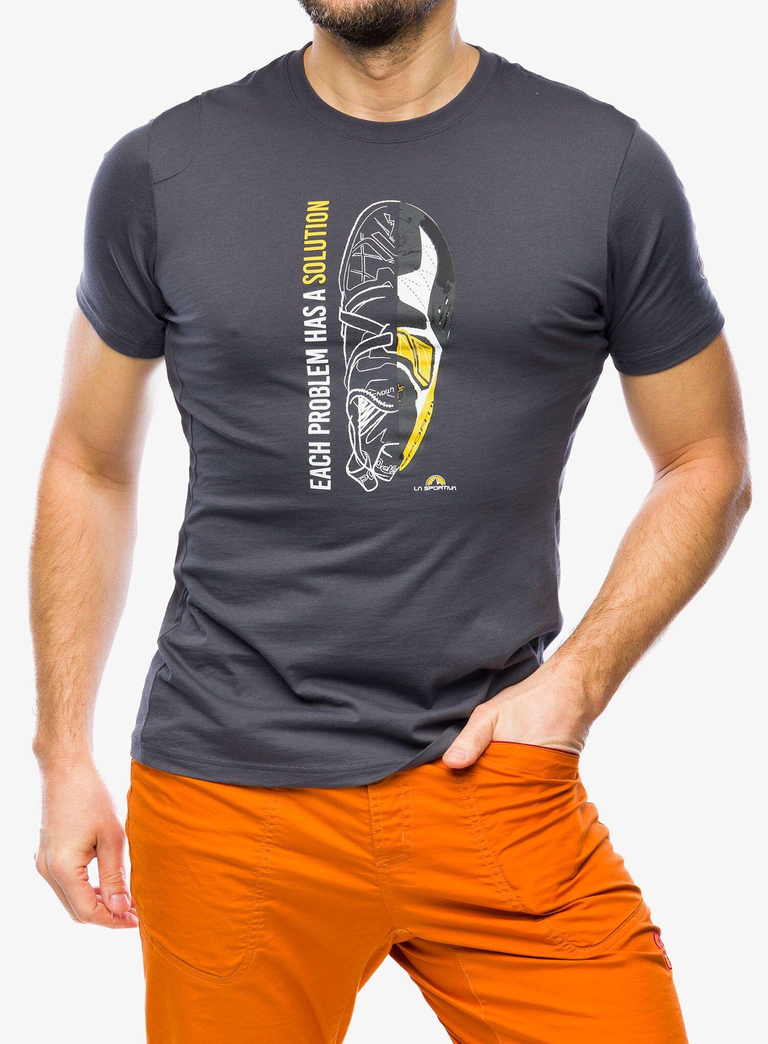 Heren Leecana TP75 TShirt (Licht salie gemêleerd