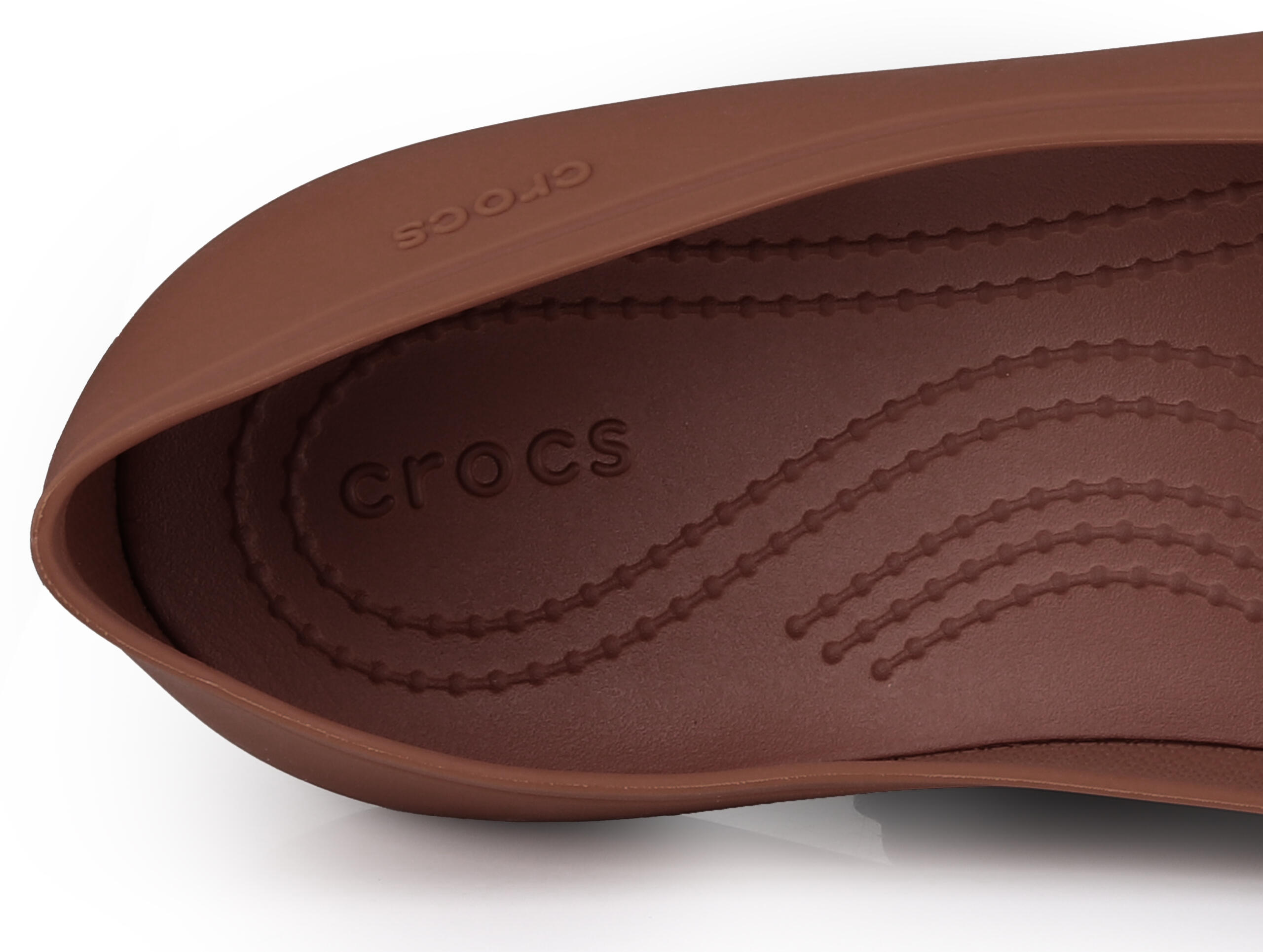 Balerina damskie na basen Crocs BROOKLYN FLAT SPICE 3/5