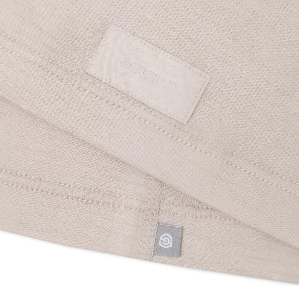 Heren en Dames Golf wollen nekwarmer Barkin Sand Beige 3/4