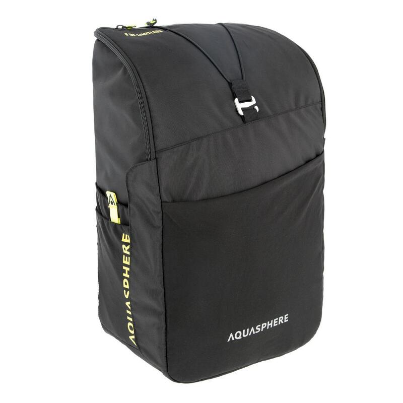 SAC À DOS AQUA SPHERE TRANSITION 35L NOIR JAUNE VIF