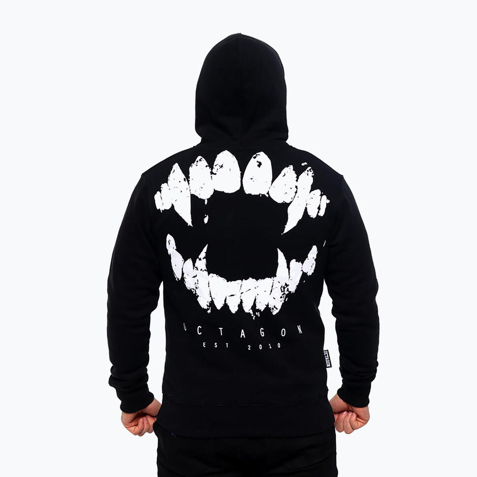 Bluza męska z kapturem Octagon Zęby