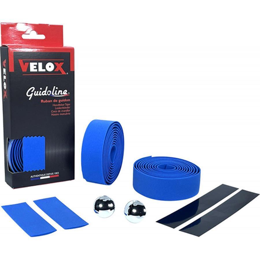 Velox Blue Cork Handlebar Tape 1.75m - Lightweight and Elastic