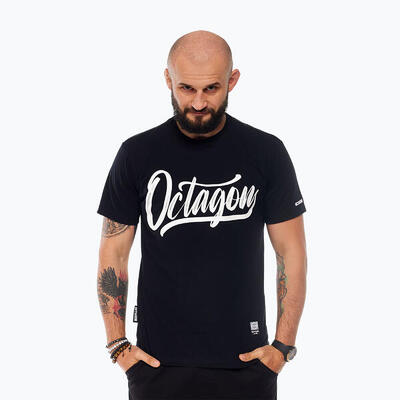 Octagon retro heren t-shirt