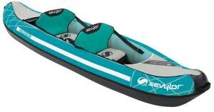 Alameda 3 Person Inflatable Kayak - Blue / Green 1/6