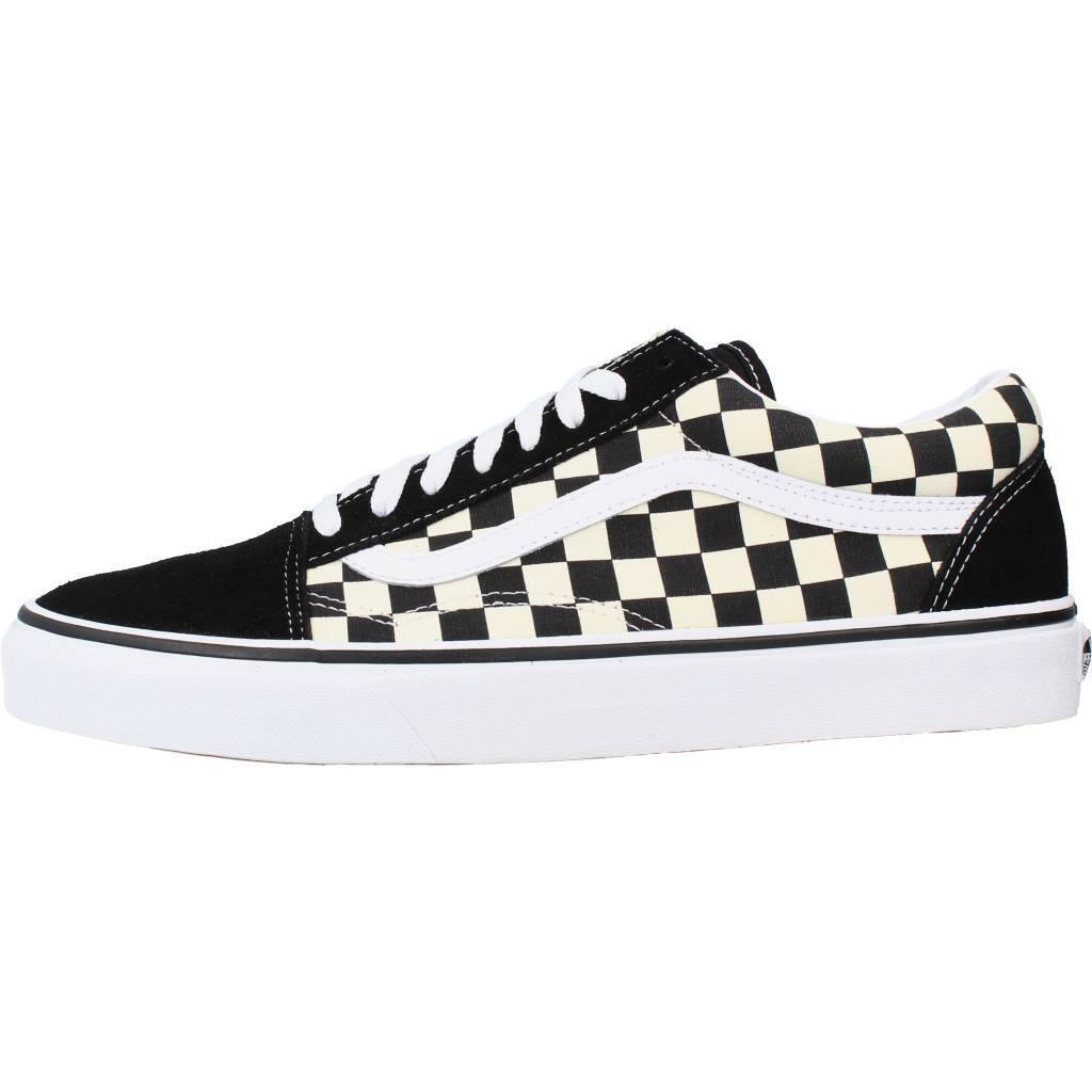 Buty VANS OLD SKOOL PRIMARY CHECK Czarny 2/5